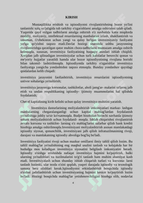 Investitsiyaning mohiyati manbalari va shakllari 4