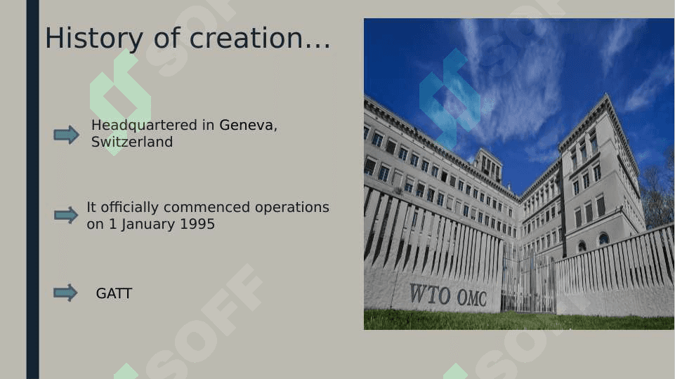 WORLD TRADE ORGANIZATION 3