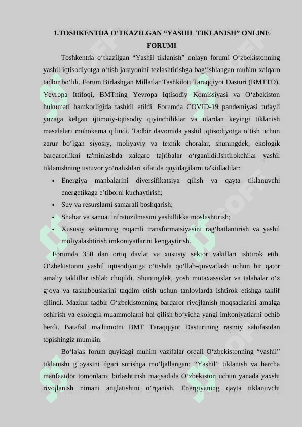 YASHIL IQTISODIYOTNING AXBOROT RESURSLARI 3