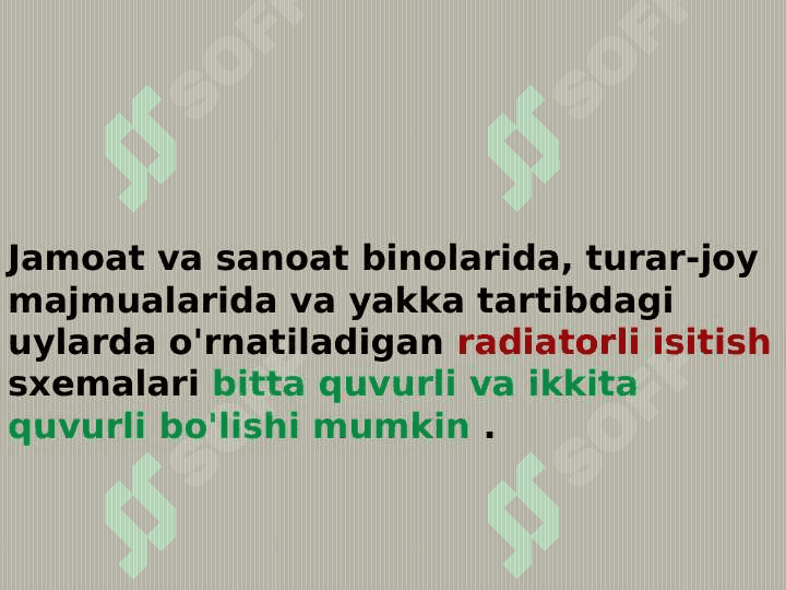 Yuqori qavatli binolar issiq suv bilan taminlash 2