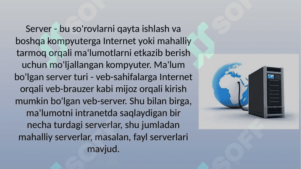 Server foydalanuvchilarining huquqlari haqida ma'lumot berish va tushintirish 2