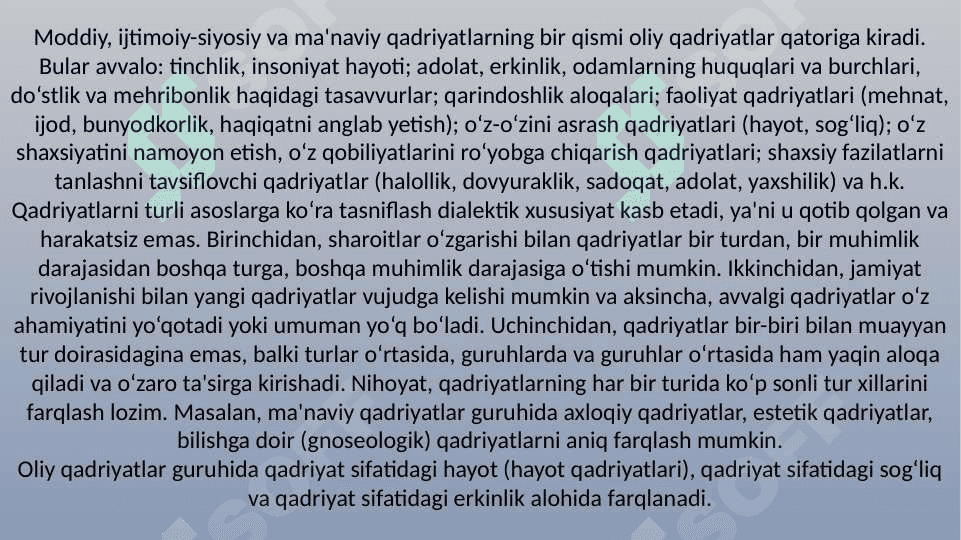 Jamiyat va inson hayotida qadriyatlarning roli 4