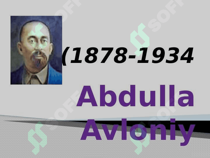 Abdulla Avloniyning hayoti va ijodi 2