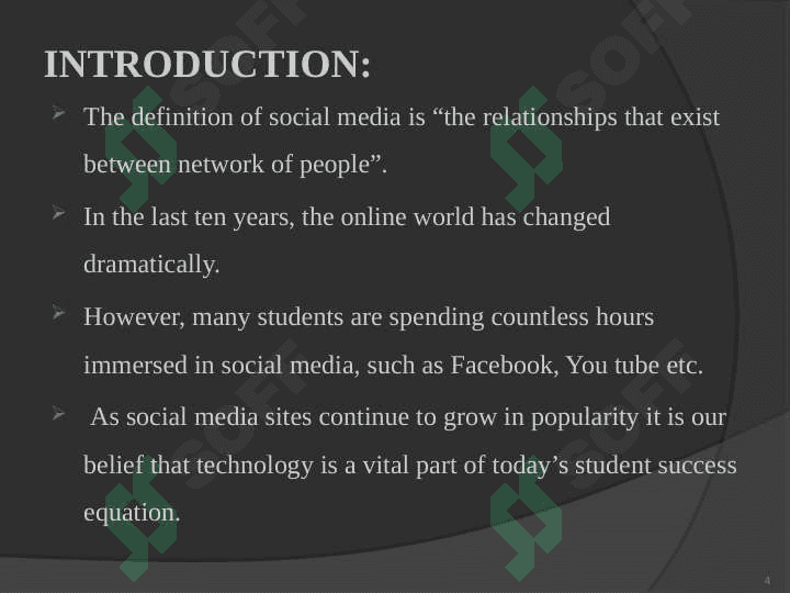 EFFECTS OF SOCIAL MEDIA ON STUDENTS 4
