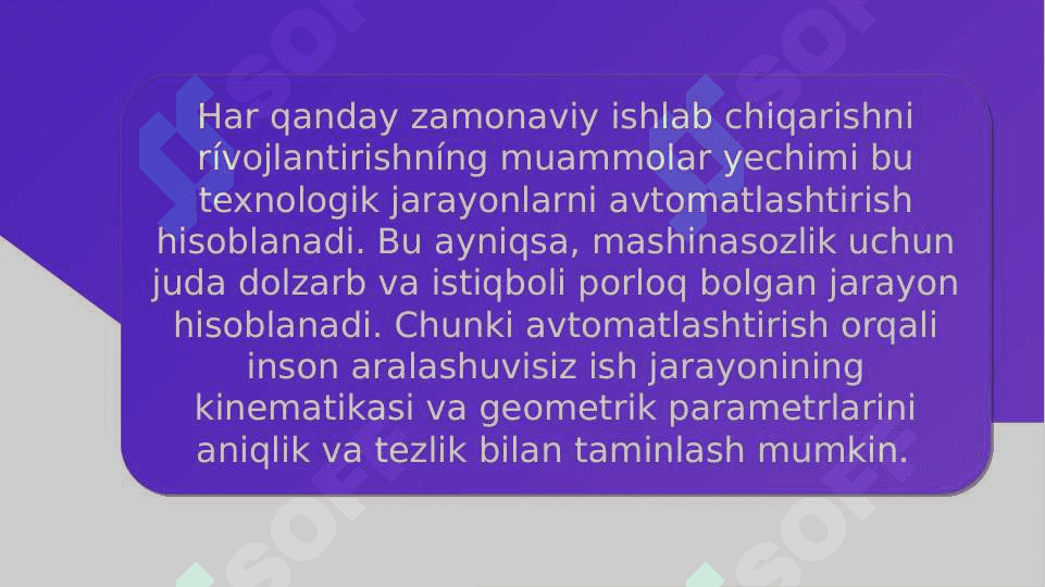 Mashinasozlik korxonalarida qo'llanadigan avtomatik liniyalar 3
