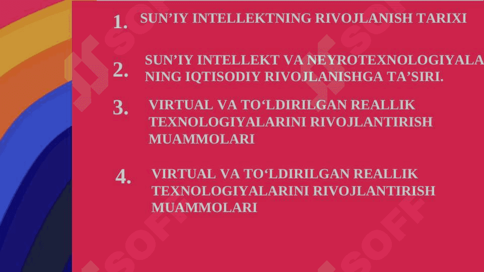 O‘ZBEKISTON IQTISODIY RIVOJLANISHINING YANGI MODELIDA SUN’IY INTELLEKT. pptx 2