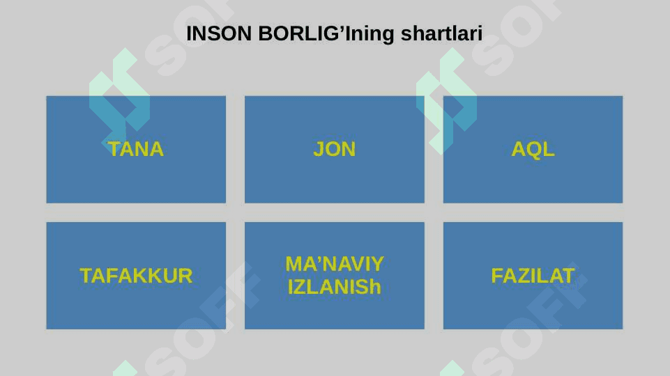 BORLIQ VА RIVOJLАNISh FАLSАFАSI 8