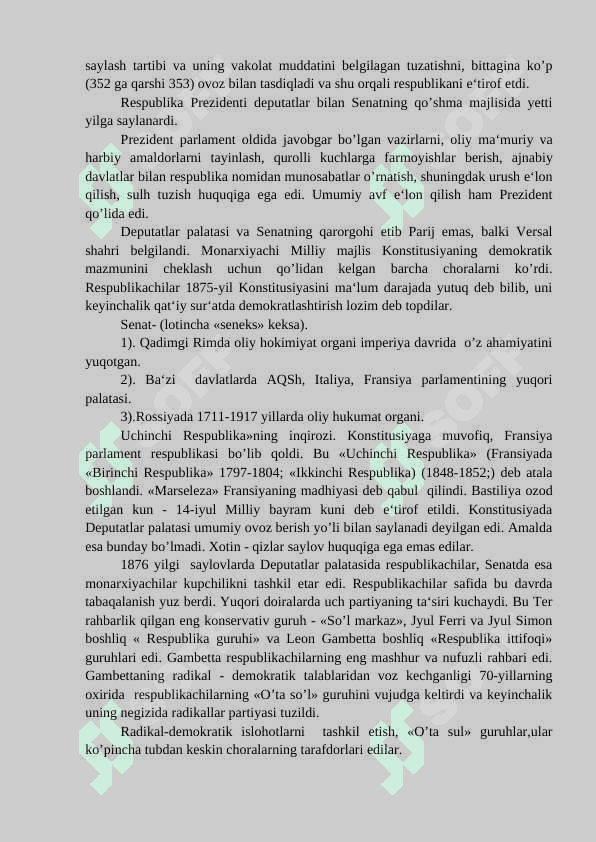 Yevropa va AQSH XIX asrning oxiri XX asr boshlarida 4