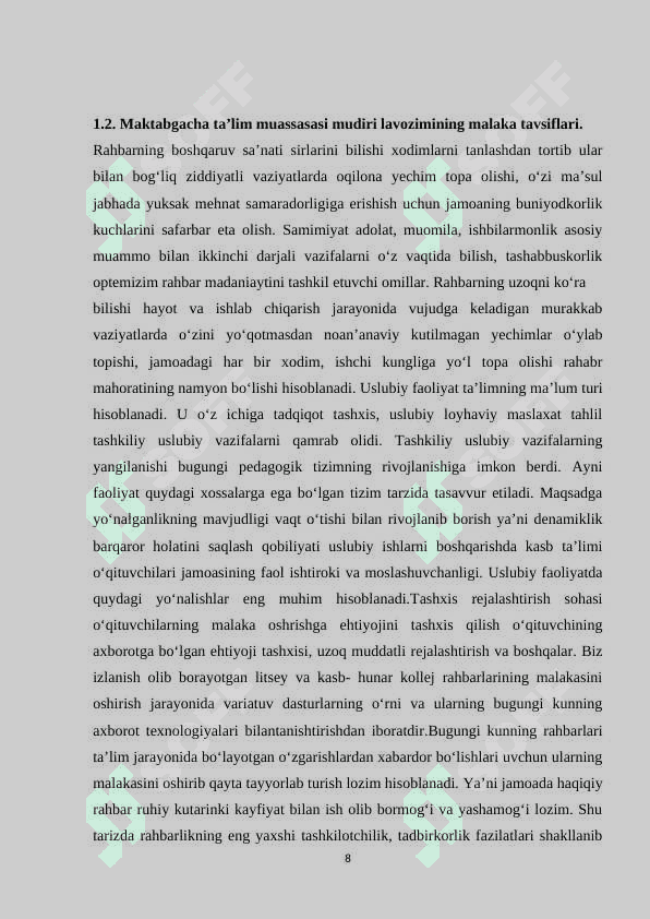 MUDIRANING ISH REJASI 8