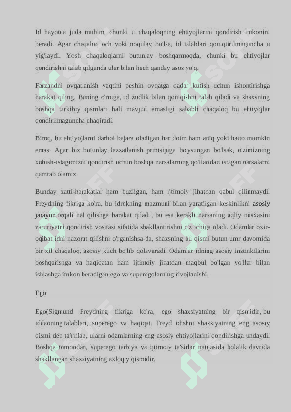 ID ego super ego Z.Freyd nazariyasi 4