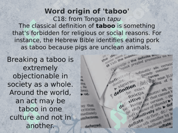 Taboo 3