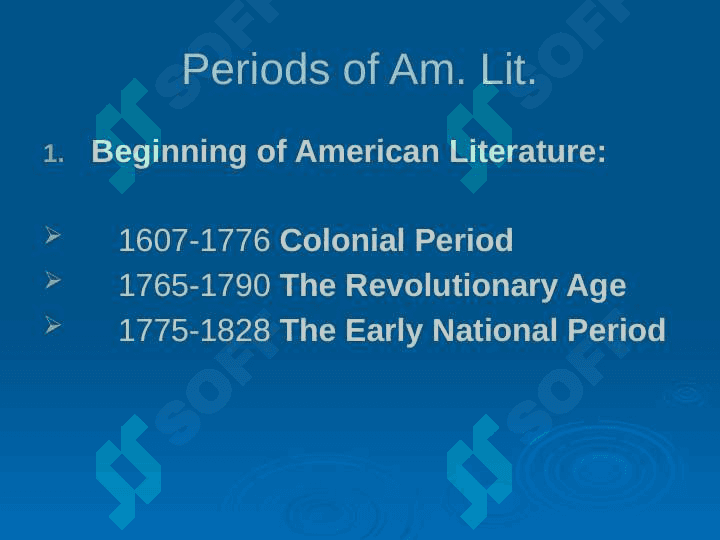 American Literature 2