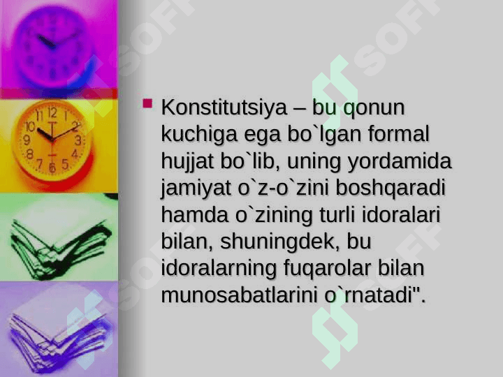 Konstitutsiya haqida taqdimot 4