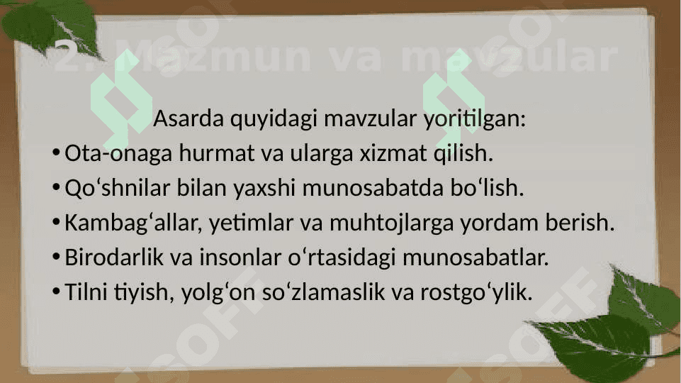 IMOM BUXORIYNING AL-ADAB AL- MUFRAD ASARI 4
