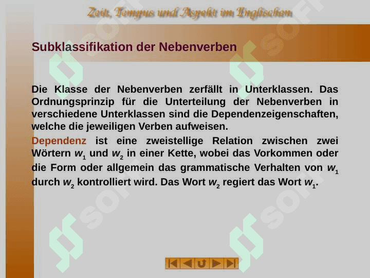DIE TYPOLOGISCHE KLASSIFIKATION DER VERBEN 6