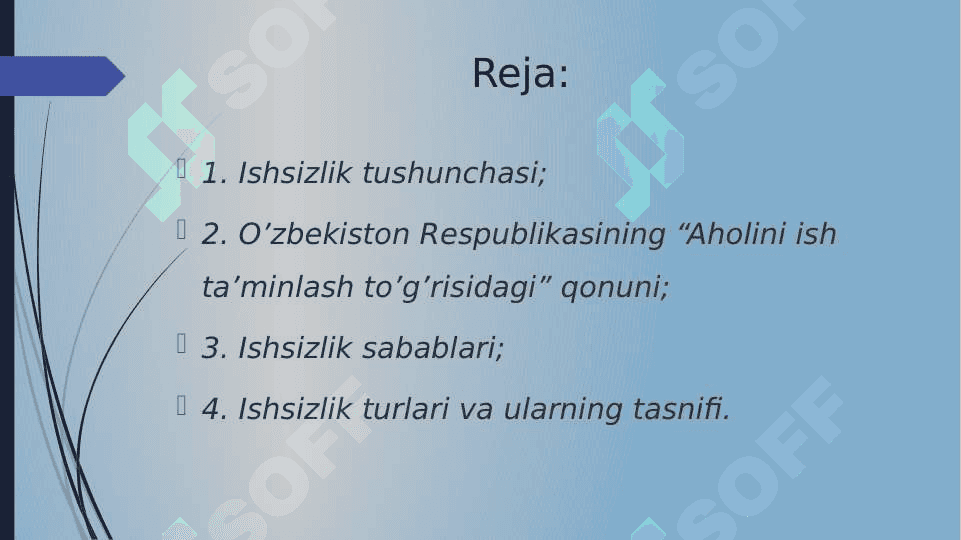 Ishsizlik va uning turlari 2