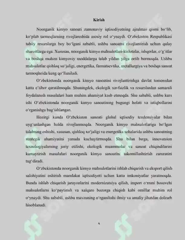 O‘zbekiston Noorganik Kimyo Sanoati: Rivojlanishi va Ahamiyati 4