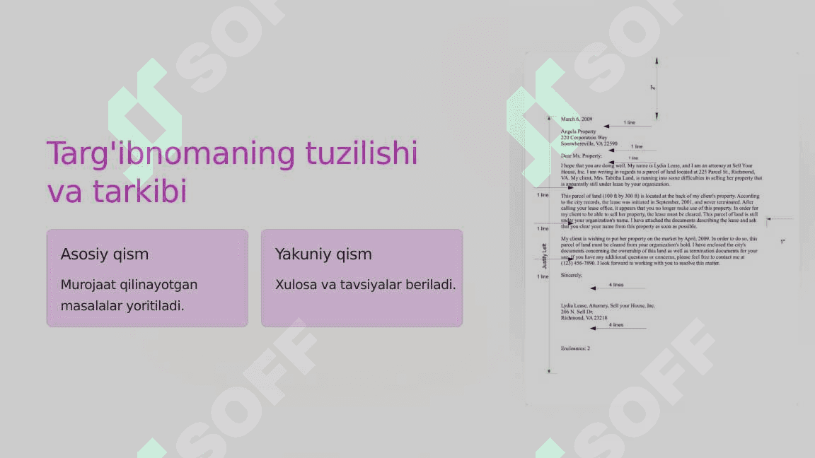 Ariza va tarjimayi holning zaruriy qismlari va yozish namunalari.Tushuntirish xati, bildirishnoma, xizmat xatining yozilish tartibi va namunasi_2 4