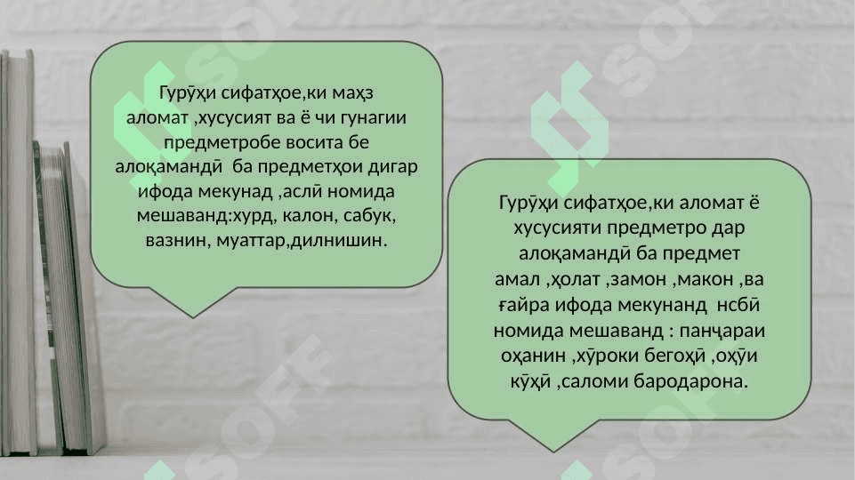 Тарзи таълими сифат дар синфҳои ибтидоӣ 7