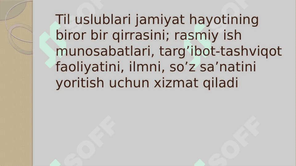 Nutqning  uslubiy  shakllari . 4
