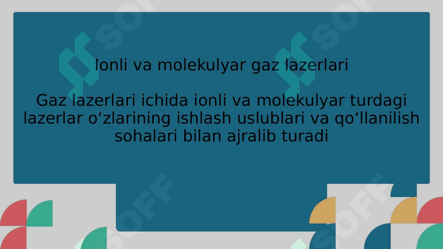 GAZ LAZERLARI. 5