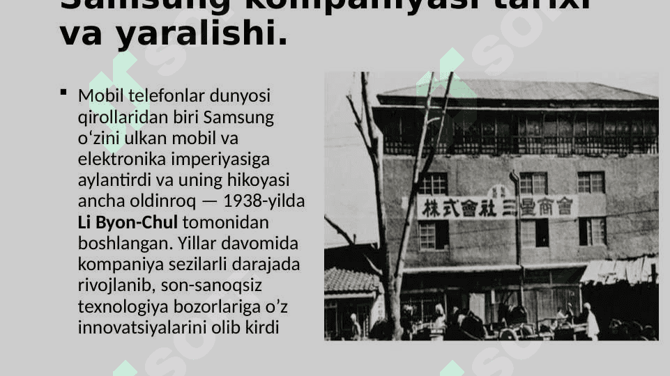 Samsung kompaniyasi pptx 2