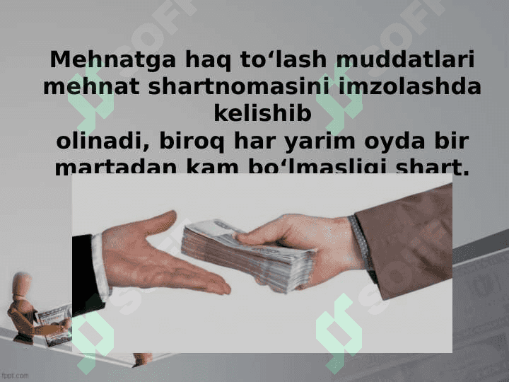 Qurilish tashkilotlarida mehnatga haq to’lash bo’yicha hisob-kitoblar hisobi 7