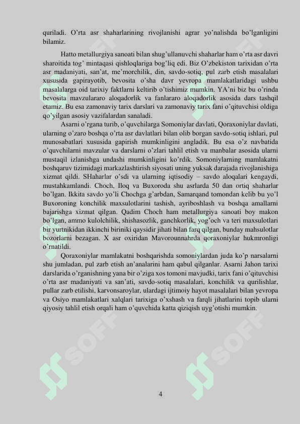 NARSHAXIYNING “BUXORO TARIXI” ASARI MANBA SIFATIDA” MAVZUSIDA TAYYORLAGAN 4