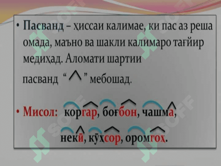 Роҳҳои ҳиҷосози ва калимасози дар давраҳои саводомузи 6