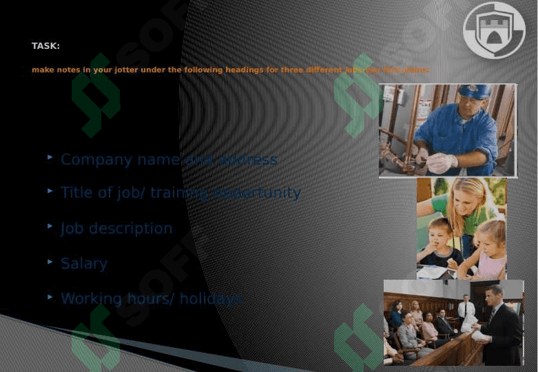 Work and Job.Ways of working 2
