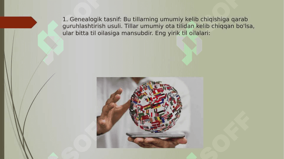 Dunyo tillari tasnifi va tavsifi 4