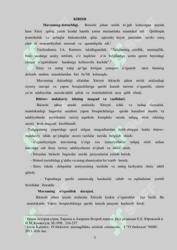 Ikkinchi jahon urushi arafasida Xitoy 3