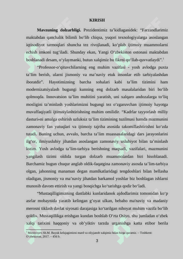 MARKAZIY OSIYO XALQLARINING MANBASHUNOSLIGI FANIDAN 3