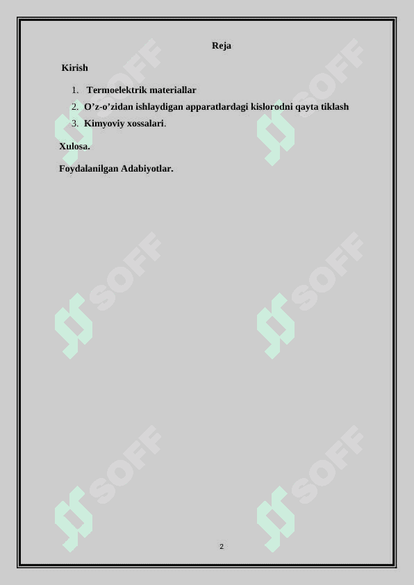 litiy va uning birikmalarini olinishi va xossalari 2