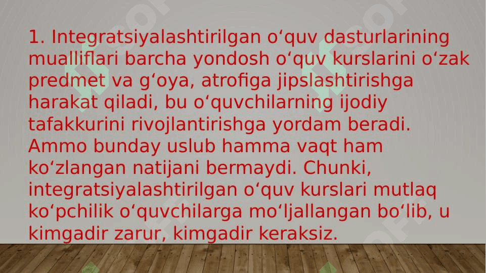 jahon mamlakatlari ta`lim tiziming integratsiyalashuvi 3