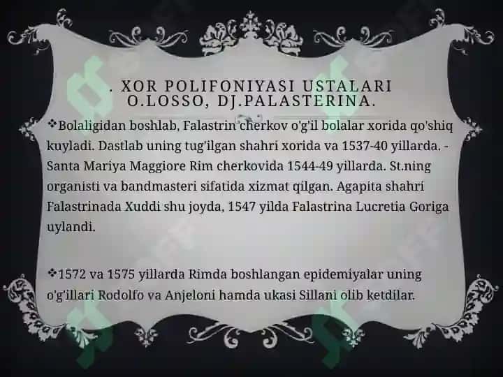 uygʻonish davri musiqa san'ati 4