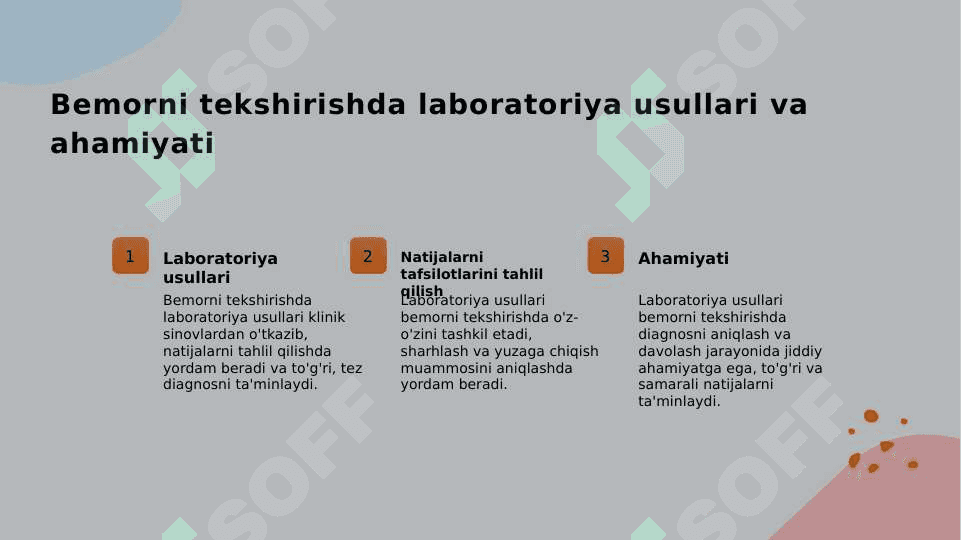 Bemorni mustaqil ko‘zdan kechirish 5