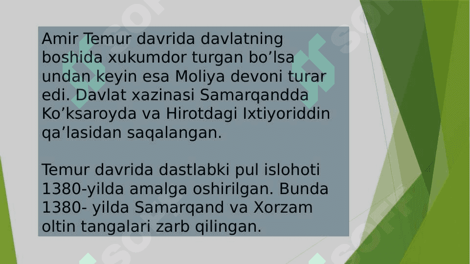 Temuriylar davrida foydalanilgan tangalar 4
