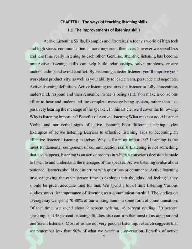 The ways of teaching listening skills 4