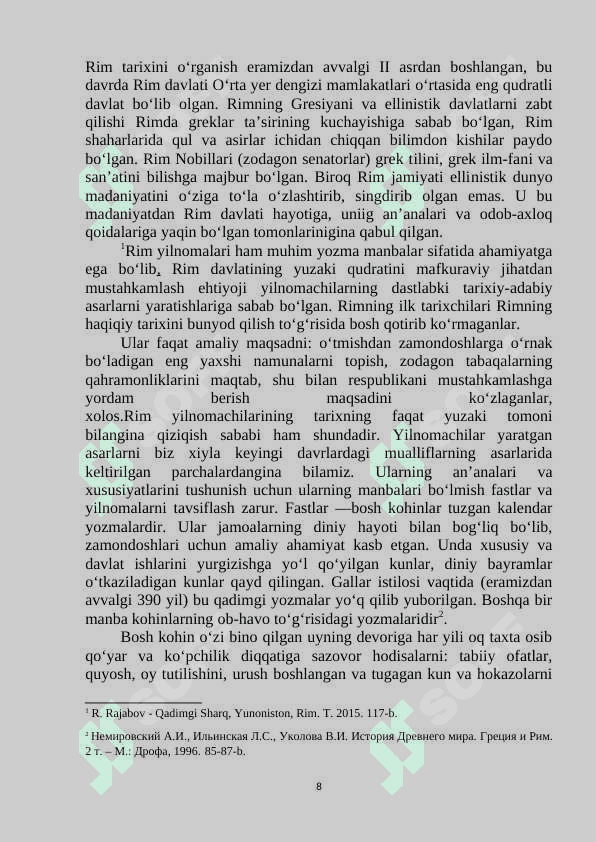 QADIMGI RIMDA ARXIV ISHI 8
