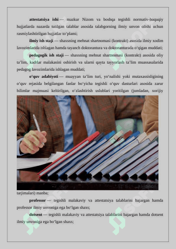 Ilmiy daraja hamda ilmiy unvon berish tartibi 24 4