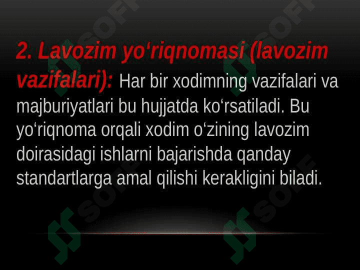 Xodimlar faoliyatiga doir hujjatlar 4