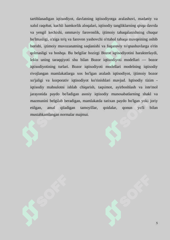 Iqtisodiyotni tartibga  solishda davlatning  ròli 5