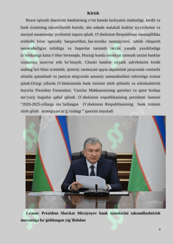 Kreditning mohiyati va Moliya tizimidagi roli 4