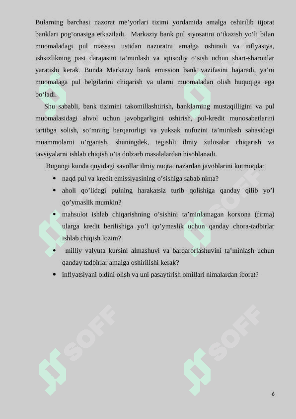 Kreditning mohiyati va Moliya tizimidagi roli 6