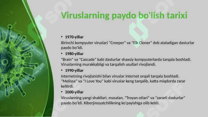 VIRUSLAR. ENG YANGI TOP INTERNET VIRUSLARI. 3