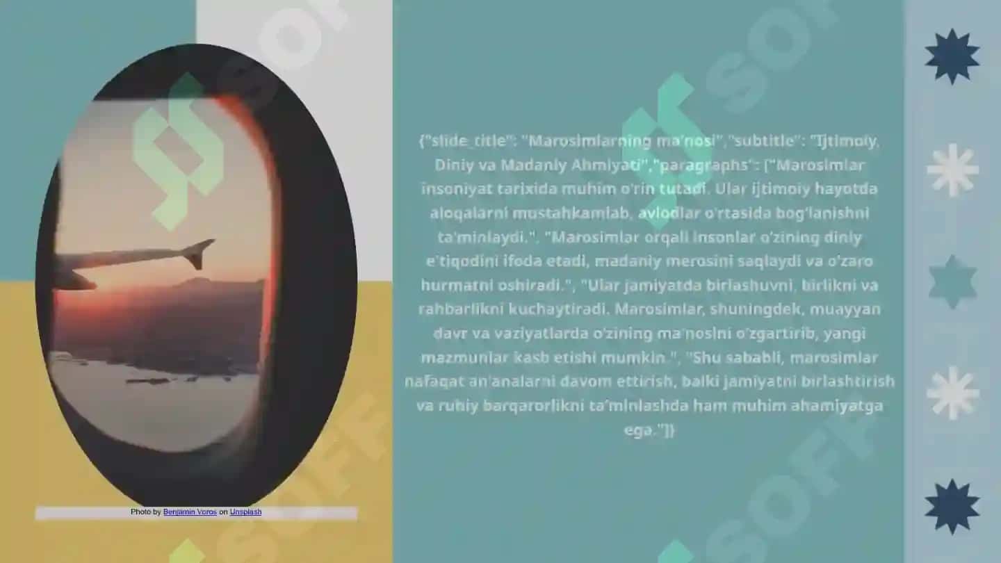 Turli hududlarda o‘tkaziladigan marosimlar, urf-odatlar haqida 4