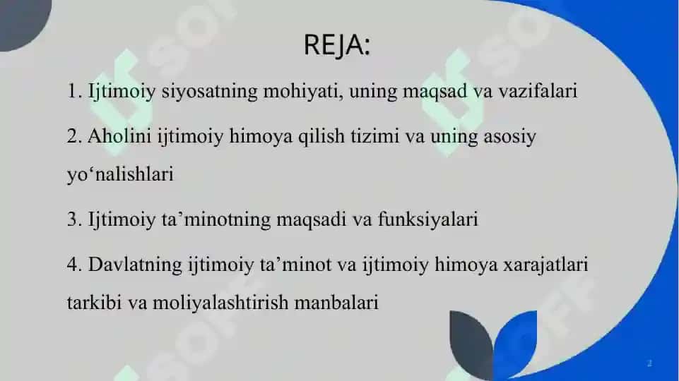 Davlat byudjetining ijtimoiy himoya xarajatlari 2