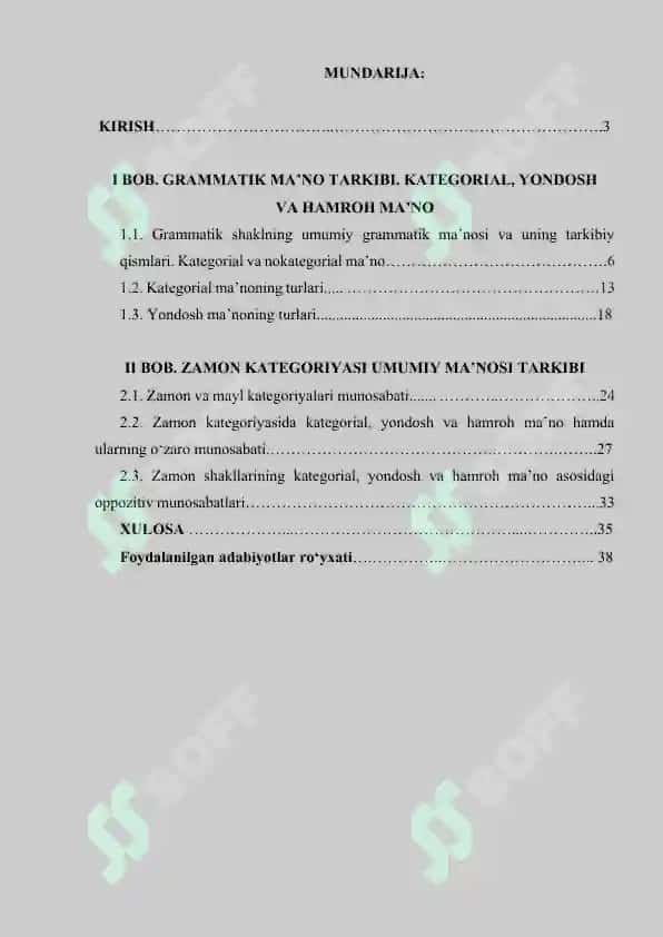 O‘zbek tilshunosligida grammatik kategoriya tushunchasi talqini 2