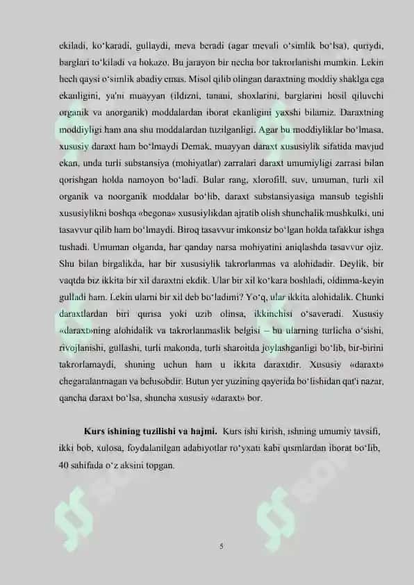 O‘zbek tilshunosligida grammatik kategoriya tushunchasi talqini 5